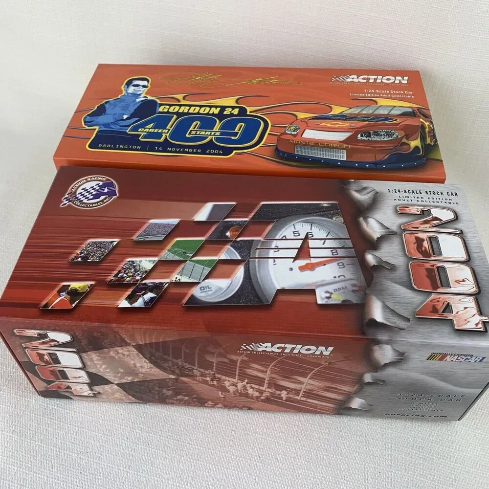 2004 Jeff Gordon #24 400th Start‎ Monte Carlo 1:24 NASCAR Action New!